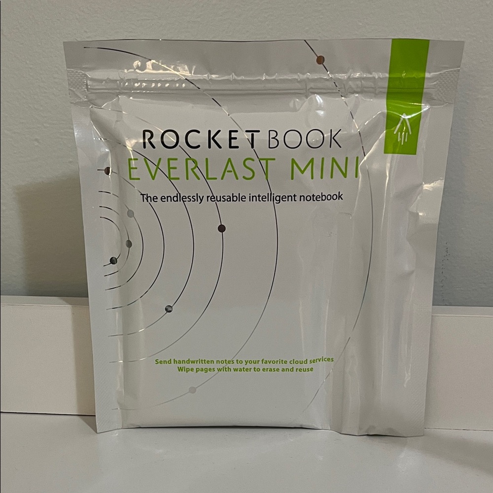 Rocketbook Everlast Mini Reusable Notebook - White